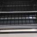 Gourmia French Door Air Fryer  25 Qt Large Capacity Convection Oven, Fryfroce 360, Digital Display with 17 Cooking Presets, Bake, Toast, Roast, Dehydrate, Fits 12 Pizza (Stainless Steel)