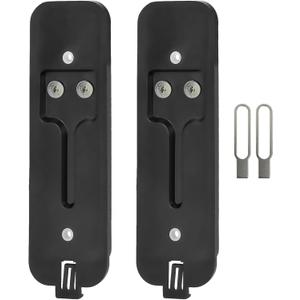 Blink Doorbell Backplate Replacement, Back Plate Part Cover for Blink Video Doorbell with Hooks Accessory(Black)