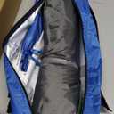 Glymnis Pop Up Beach Tent Sun Shade Shelter for 3-4 Person with UPF 50+, Lightweight & Easy Setup, Vent Windows & Zippered Door, Extended Floor Family Instant Beach Tent (Dark Blue)