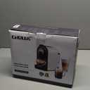 CHULUX Compact Espresso Machine, 20 Bar Single Serve Coffee Maker, Dual Brew Sizes for Espresso and Lungo, 1400W Rapid Brewing, Mystic Gray (Upgrade Model)