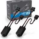 SIR IUS LED Canbus Decoder cancel error message fix bulb on and off problem adapter size H13 (9008) pack of 2