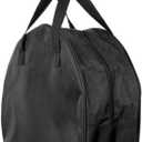 Round Cable Organizer Bag - Heavy Duty Water Resistant Cable Management Storage Bag - Perfect for Jumper Cables, RV Sewer Pipe, EV Charging Cord Storage, Camper and Garden Hoses