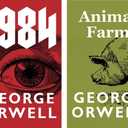 1984 Animal Farm - SET OF TWO BOOKS - HARDCOVER - NEW