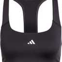 adidas Women's Powerimpact Training Medium Support Bra (Black)