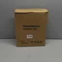 Display Case for Collectibles 4 Layer Updated Adjustable Acrylic Display Case with Magnetic Door Clear Stackable Display Box Hobby Display Cases for Figures, 2 Pack