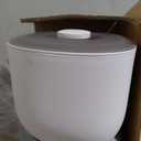 CTIME Airtight Cat Food Container for Small Dog Bird Pet Treats & Dry Food -6 lb(White)