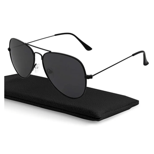 livho Sunglasses for Men Women Aviator Polarized Metal Mirror UV 400 Lens Protection