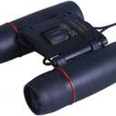 Telescope for Adults, 30x60 Compact Zoom Binoculars Long Range Folding Powerful Mini Telescope BAK4 Optics for Sports Camping Binoculars (Black)