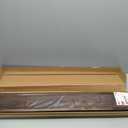 MBYD 36 Inch Wood Floating Shelves Wall Mounted Deep Walnut Picture Ledge Shelf Nursery Book Shelves for Home Decor for Bedrooms, Office, Living Room, Kitchen, 3 Same Sizes