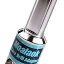 Ice Auger Drill Adapter for 1/2" Drill Chuck - Compatible with Strikemaster, Eskimo, Mora Hand Augers | Hand Ice Fishing Auger Drill Bit 5/16" &1/4" Hole Fits 1/4"-20 Wing Bolts & Locking Screws