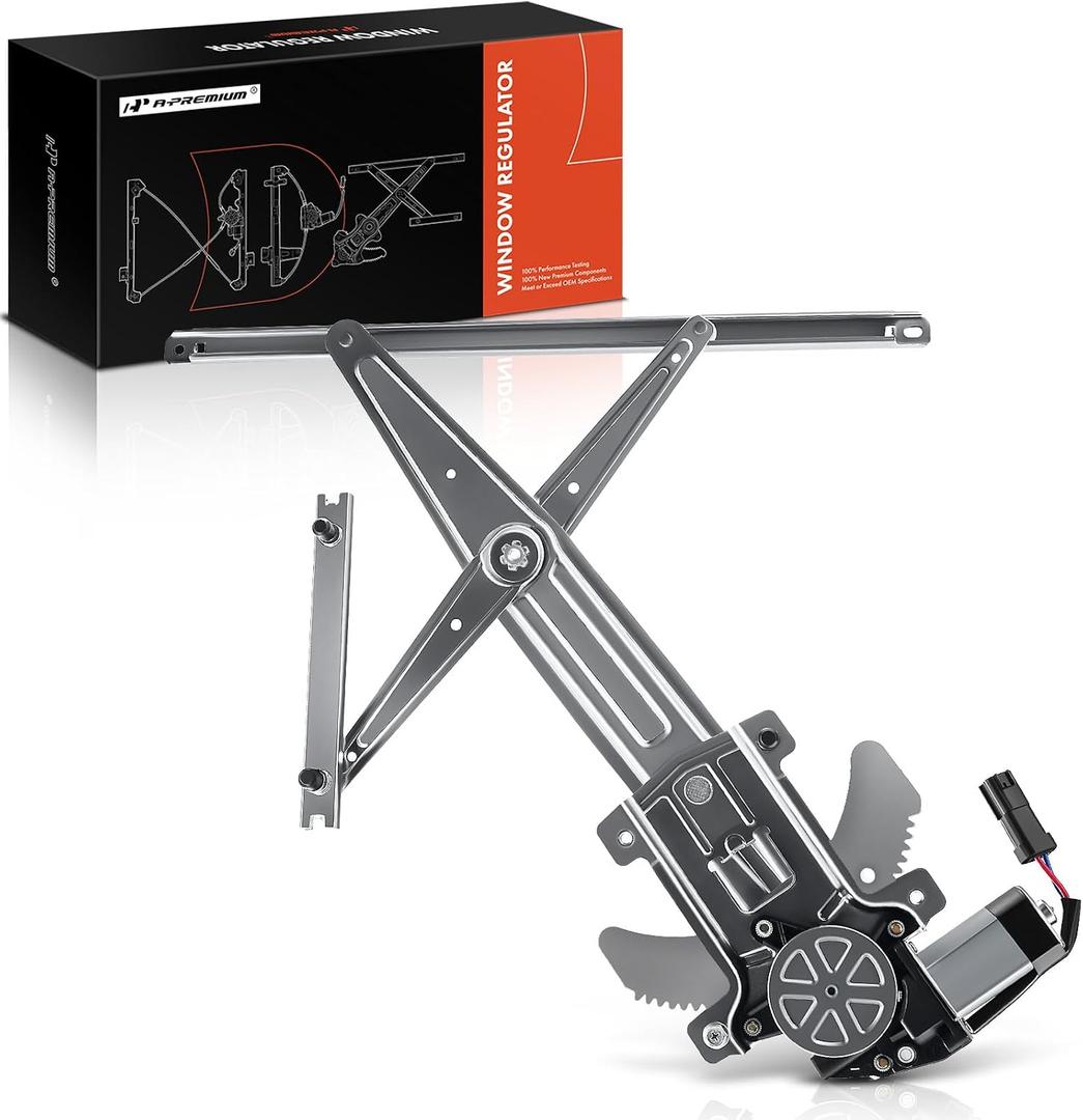 A-Premium Front Driver Side Power Window Regulator with Motor (2-Pin)
Compatible with Chevrolet Colorado GMC Canyon 2004-2011 Isuzu i-280 i-290 i-350 i-370