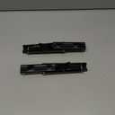 Black Folding Shelf Brackets Max. Load 220 lb, Heavy Duty DIY Wall Mounted Shelf Bracket Space Saving for Table Work Bench (8 INCH-2PCS)