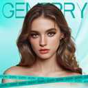 GEMERRY Eyelash Extension Kit Thick Curl Fluffy Clusters Kit With Lash Bond and Seal, Tweezers, DIY Lash Extension (80P-10-18mm) (Beginner Set-80D)