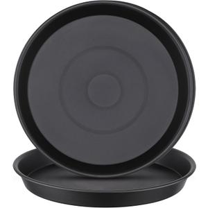 15 Inch Plant Saucer,  Plant Plates to Catch Water, Pebble Tray for Plant Humidity, Flower Pot Saucers for Indoor and Outdoor Garden(2PCS)