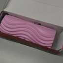 FITINDEX Vibrating Foam Roller for Back Pain, 5-Speed Foam Roller Muscle Massage, Exercise, Yoga, Muscles Deep Tissue, Pilates, Physical Therapy, Recovery, Neck, Leg, Rechargeable, Pink