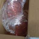 12 PCS Plastic Coupe Glasses 9 oz Pink Detachable Gold Rim Martini Glass Espresso Champagne Cocktail Cups Disposable Vintage Margarita Glassware for Birthday Baby Shower Wedding