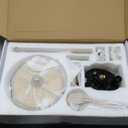 Shower Set - Brushed Gold Finish, Powerful High Pressure Showerhead System with 3 Adjustable Settings and Handheld Capability, Valve Included