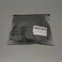 MakeMeChic Women's Asymmetrical Neck Sleeveless Twist Front Summer Tee Shirt Tops (Black, L)