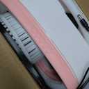 Portable Washing Machine, Mini 16L Foldable Washer and Dryer with 3 Modes Deep Cleaning, Upgraded Small Collapsible Laundry for Hotel, Apartment, Home and Travel - Pink