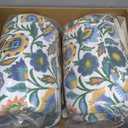 Outdoor High Back Patio Chair Cushions, Fade Resistant & Waterproof Tufted Seat and Back Cushions for Patio Furniture, Patio Chair Cushions 44x22 Inch, Set of 2, Fiesta Floral, 44"x22"x4"