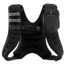 ZELUS Weighted Vest, 6lb/8lb/12lb/16lb/20lb/25lb/30lb Weight Vest with Reflective Stripe for Workout, Strength Training, Running, Fitness, Muscle Building, Weight Loss, Weightlifting