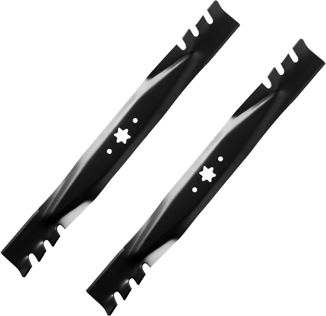 (2 Pack) Replacement Lawn Mower Mulching Blades for Cub Cadet MTD Troy Bilt 942-04308-X 42-0616 742-0616 942-04126, Fits XT1 XT2 LT42 LTX1040 RZT-L42 for 42 Deck Mower