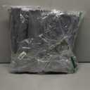 Aliceset 15 Pieces Purse Dust Bags for Storage 3 Sizes Clear Handbag Storage Organizer, Dust Bag Cover Purses with Zipper and Handles for Handbag Closet Organizer(White)