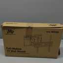 Mounting Dream UL Listed TV Mount for Most 37-75 Inch TV, Universal Tilt TV Wall Mount Fit 16", 18", 24" Stud with Loading Capacity 132lbs, Max Vesa 600 x 400mm, Low Profile Flat Wall Mount Bracket