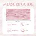 3PCS Table Runner Cheesecloth 10FT Blushing Pink Boho Gauze Cheese Cloth Rustic Sheer Table Runners for Summer Wedding Bridal Baby Shower Party Decoration