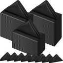 150 Pcs Satin Napkin Bulk 17 x 17 Inch Square Silk Table Napkin Soft Dinner Napkins Decor Elegant Satin Weddings Party Napkin for Wedding Parties Banquet Restaurant Decoration Supplies (Black)