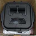 OVENTE Electric Deep Fryer, 1.5L Capacity, 800W with Adjustable Temperature, Viewing Window Lid, Removable Frying Basket & Cool-Touch Handles, Stainless Steel Countertop Fryer, Silver FDM1501BR