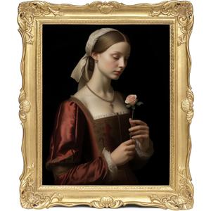 Vintage 11x14 Picture Frame Gold, Textured Antique Picture Frames with Embossed Flower Design, Ornate Frame for 11x14 Photo, Resin Antique Frames Tabletop & Wall Hanging, Home Decor