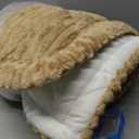 Smiry Pet Couch Covers for Dogs Washable, Non-Slip Fuzzy Couch Covers for 3 Cushion Sofa Pet Friendly, Soft Thick Furniture Protector Sofa Slipcover Mat for Dogs (Camel, 27.6" x 27.6")