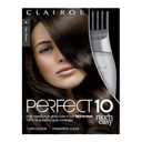Clairol Nice'n Easy Perfect 10 Permanent Hair Dye, 4 Dark Brown Hair Color, Pack of 2 (6.67 Fl Oz (Pack of 2))