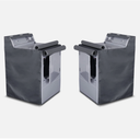 2 Pack Washing Machine Cover,Waterproof Dustproof Washing Cover with Zipper, 70x68x108/90.5 CM
