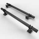 Asidrama 10 Pack 6.3 Inch(160mm) Matte Black Kitchen Cabinet Handles, Cabinet Pulls Kitchen Cabinet Hardware for Cupboard Drawer Pulls