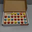 Coogam Wooden Magnetic Fishing Game, Fine Motor Skill Toy ABC Alphabet Color Sorting Puzzle, Montessori Letters Cognition Preschool Gift for Years Old Kid Early Learning with 2 Pole