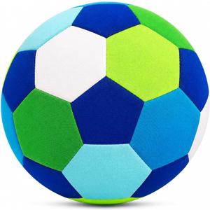 INPODAK Indoor Soccer Ball Size 4, House Soccer Ball with Pump Deflated - Great Easter Basket Stuffers - Silent Home Ball for Inside House for Toddler Kids Child Boys Girls Toy Gift