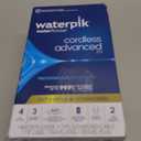 Waterpik Cordless Advanced 2.0 Water Flosser For Teeth, Gums, Braces, Dental Care With Travel Bag and 4 Tips, ADA Accepted, Rechargeable, Portable, and Waterproof, White WP-580