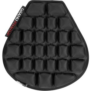 Grand Pitstop Motorcycle Air Seat Cushion with Inflatable Bubble Air Pads with Breathable Mesh Cover & Non-Skid Bottom Compatible for Cruiser Motorcycle