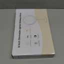 Lighted Makeup Mirror, 3000 mAh Rechargeable Double Sided Magnifying Vanity Mirror with 3 Colors, 1x/10x, 360 Rotation , Brightness Adjustable Magnification Cosmetic Light up Mirror, Women Gift (Chrome)