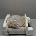 OYEARS 22.5" Table Lamp for Living Room, Retro Farmhouse Lamps for Nightstands Boho Bedroom Lamps Set of 2, with USB A+C Charging Ports, Beige and Brown