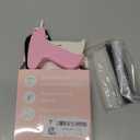 Stitch Gun for Clothes Handheld Stitch Gun Quick Clothing FixerSewing Kit Includes 1,000 Black Fasteners & 1,000 White Fasteners & 6 Needles (Pink-White)