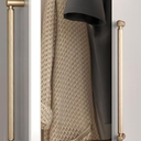 GooKi 6 Pack 12 5/8 Inch Champagne Bronze Knurled Cabinet Pulls  Luxurious Bar Handles  Textured Grip for Drawer, Dressers, Furniture Hardware