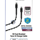 Zgear 10 FT Enduratech Lightning USB C C CBL NDURATECH LIGHTNING USB C CBL