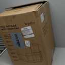 Insputer Double 40QT Pull Out Trash Can Under Cabinet, Heavy Duty Under Sink Garbage Bin Kit with Soft-Close Slides for Kitchen, Laundry, Requires Minimum Cabinets Opening 18" W X 24" D (Silver)