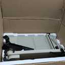 HFS(R) Heavy Duty Guillotine Paper Cutter 400 Sheet Capacity | Solid Steel Construction (A4-12'' Paper Cutter)