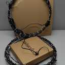 16" Large Outdoor Hanging Lighted Sphere, Christmas Decoration Light Balls, 2 in 1 Warm White and Multicolor Chandelier, 208 LED Iron Frame Foldable Globe for Patio Tree Gazebo Decor (2PK Plug in)