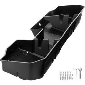 GEARLAST Underseat Storage Compatible with Chevy Silverado/GMC Sierra 1500 2500 3500 2019-2025, Rear Under Seat Organizer Cargo Box, Upgraded Rear Under Seat Organizer Cargo Box
