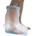 Non-Slip Waterproof Foot Cast Covers for Shower Adult, Shower Boot Foot Protector, Adult Cast Protector for Shower Ankle Foot After Surgery(15.75" in. Long)